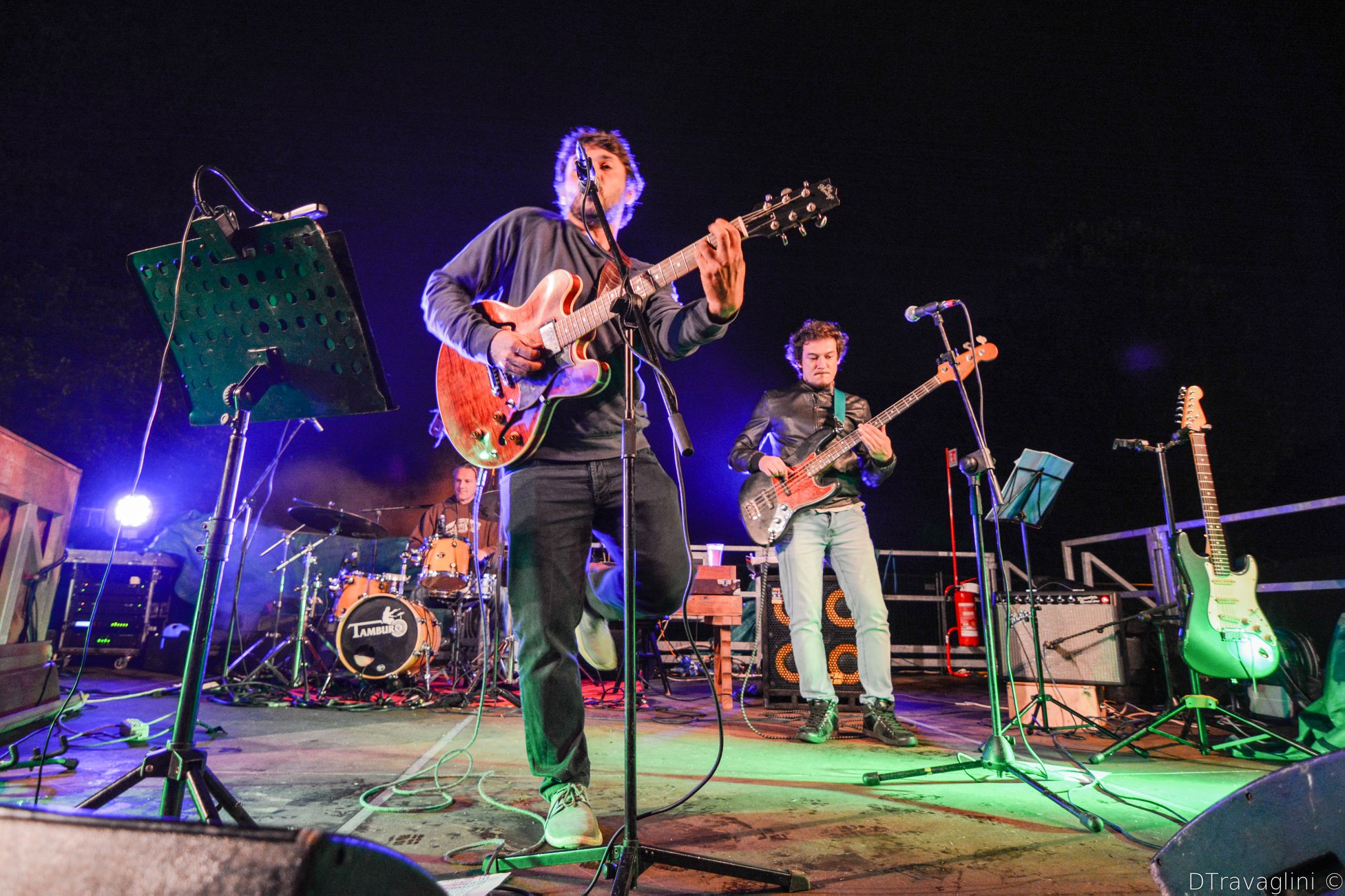 Concerto sul palco di Fornaci Rosse